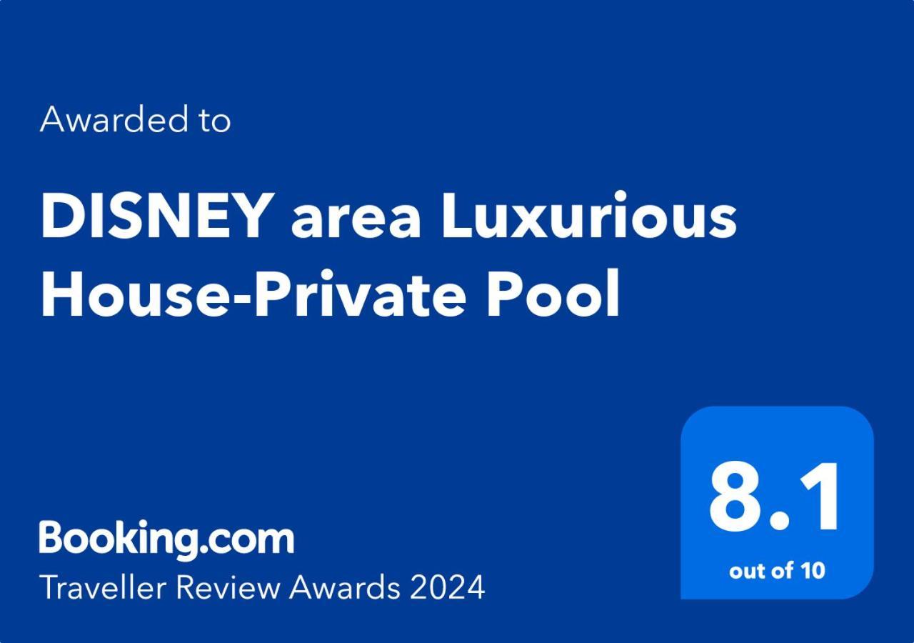 Disney Area Luxurious House-Private Pool Kissimmee Exterior foto